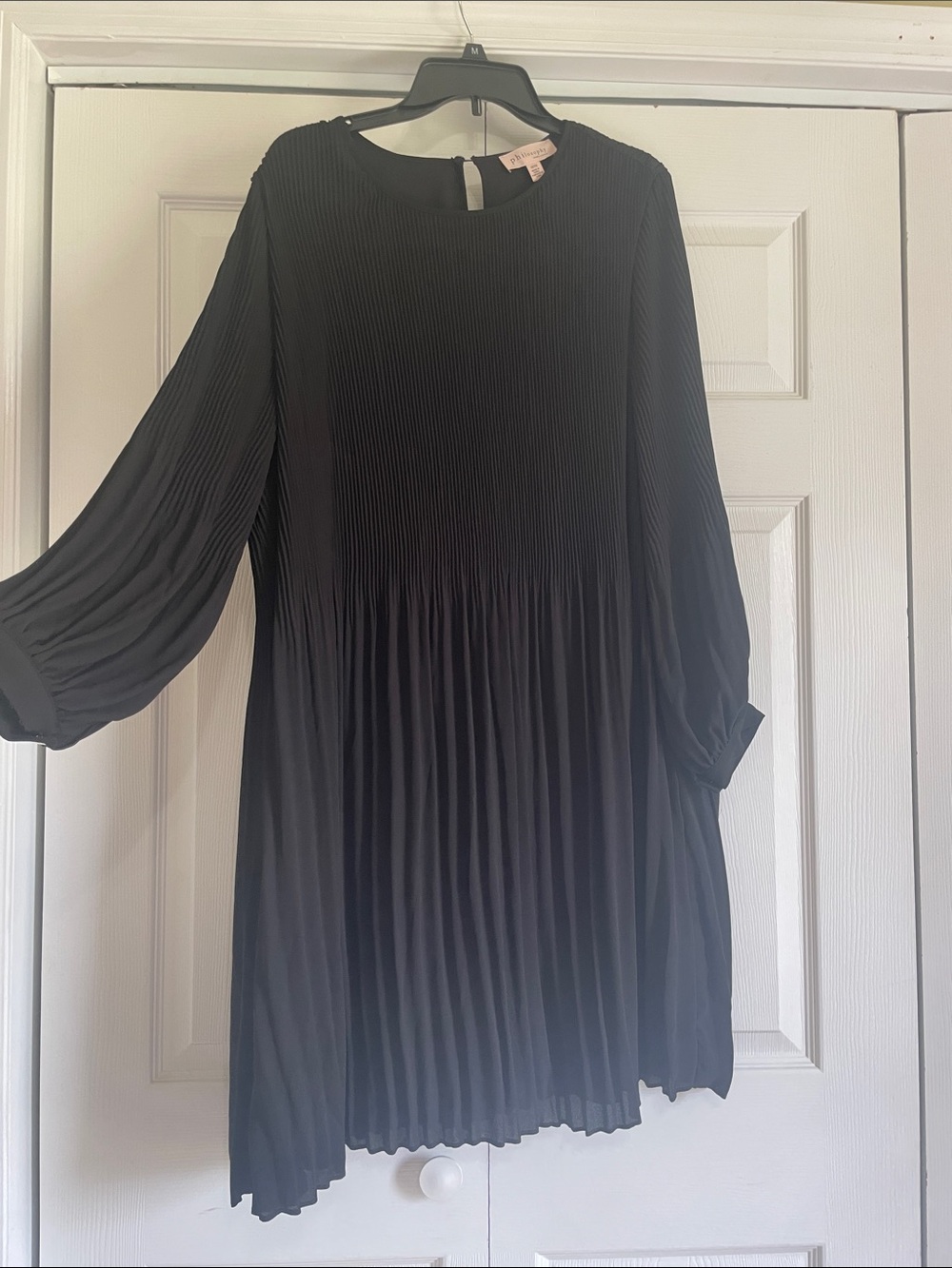 Philosophy 1XL Black Long Sleeve Dress